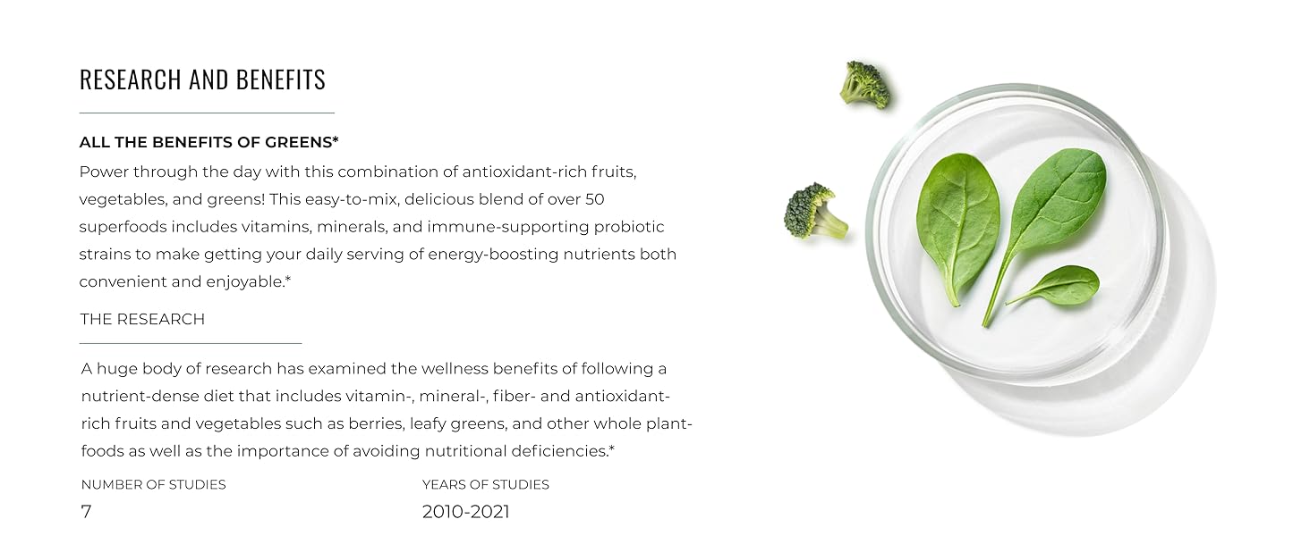 Greens benefits